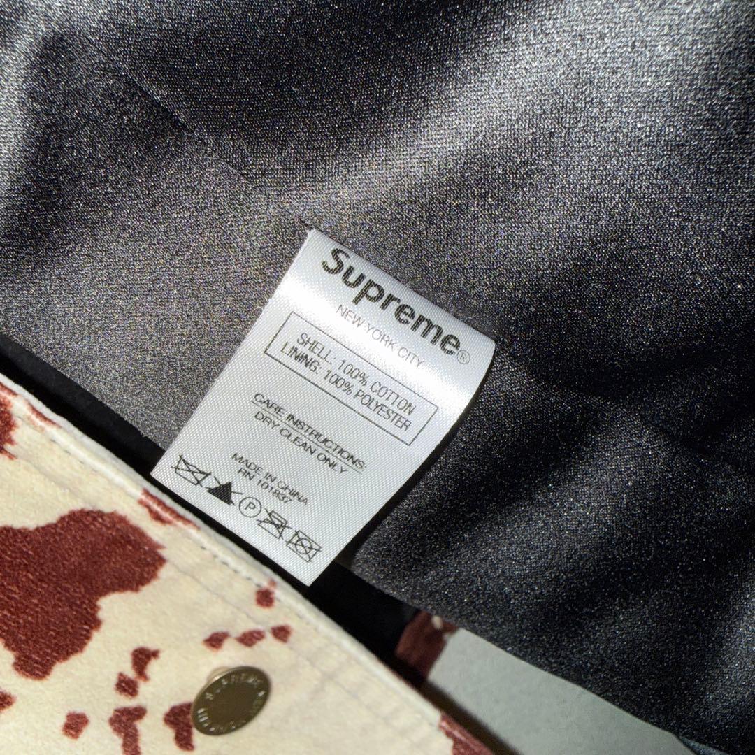 Supreme 20SS Velvet Chore Coat Cow Lサイズ