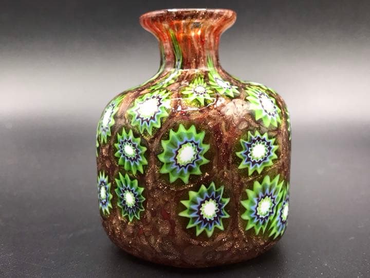 再値下！【Vintage】MURANO ムラーノ　花瓶　ミニ花瓶