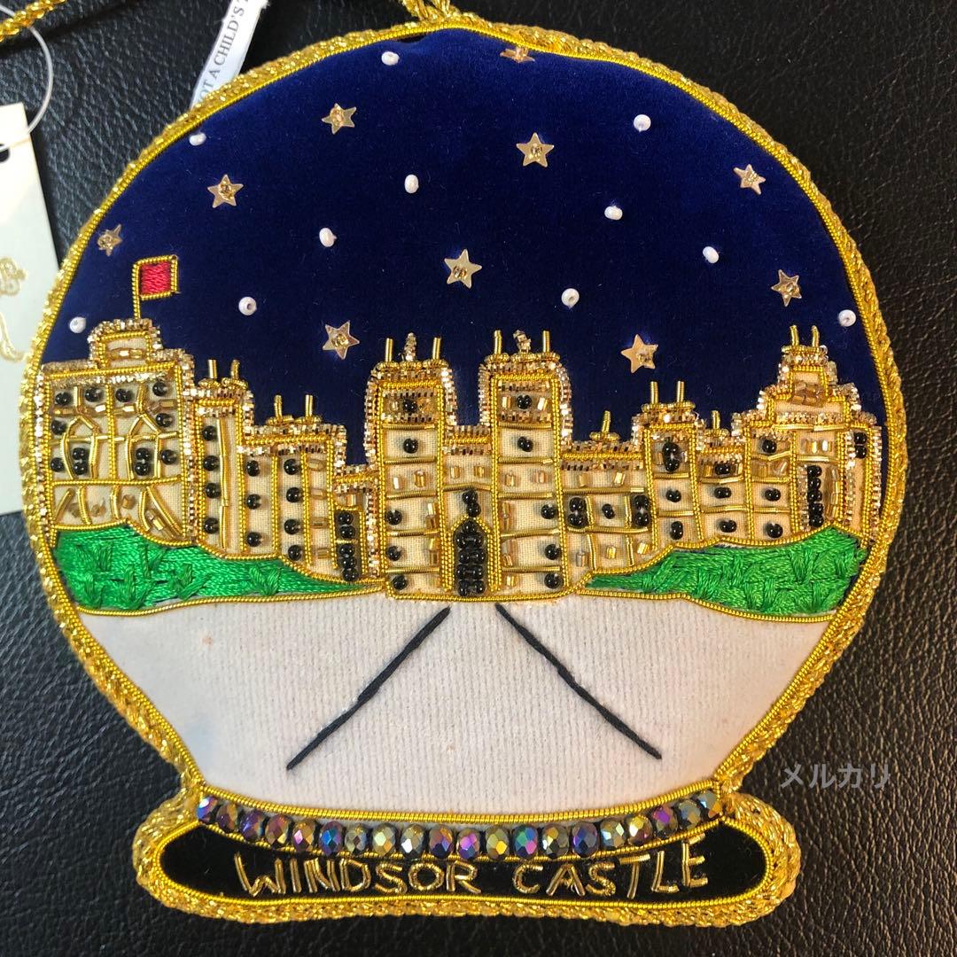 新品　ロイヤルコレクショントラスト　ウィンザー城　スノーグローブ　オーナメント