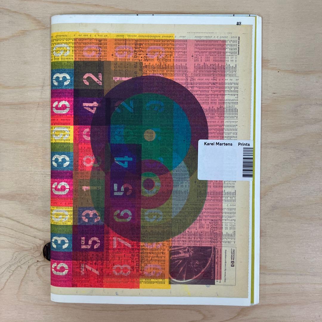 アート・デザイン・音楽 Karel Martens Prints