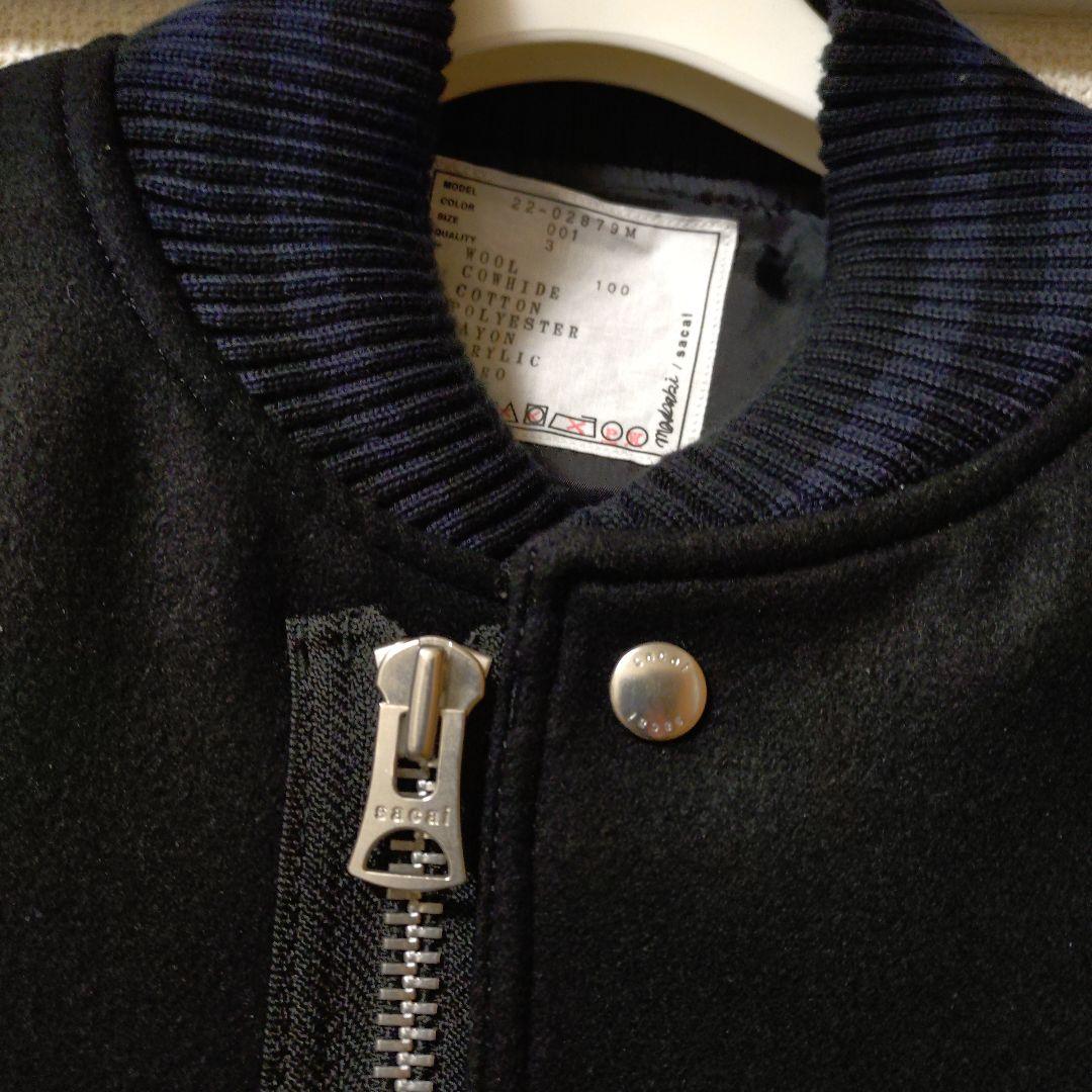sacai MADSAKI Wool Melton Blouson新品未使用