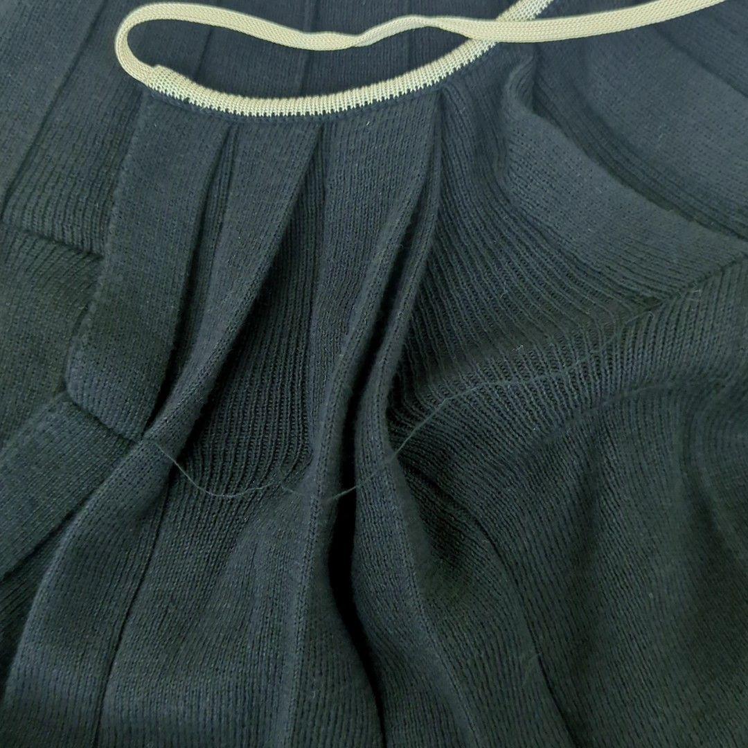 シャネル ケープ ブラック 95% コットン 5%シルク フランス製