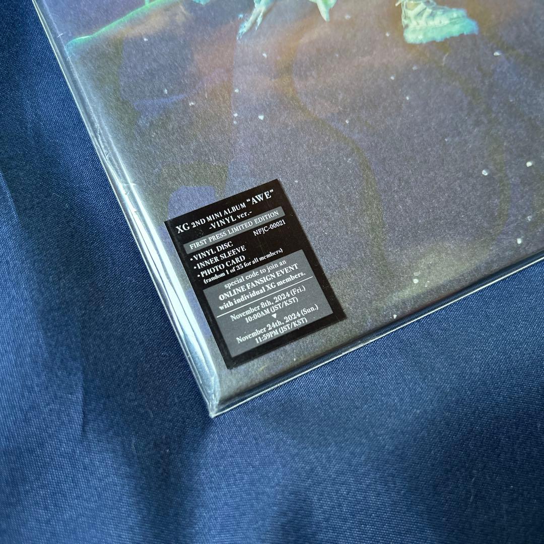 【未開封】XG 2ND MINI ALBUM \"AWE\"-VINYL ver.-