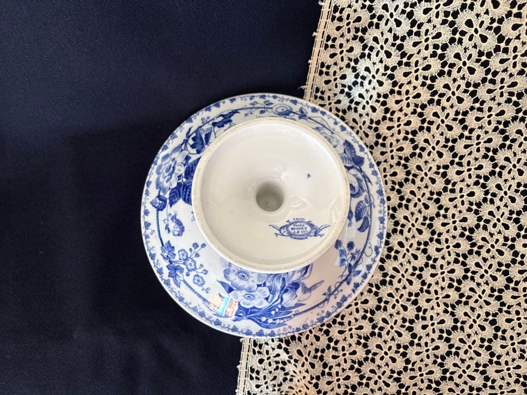 希少 レア クレイユモントロー FLORA すずらんシリーズ コンポティエ