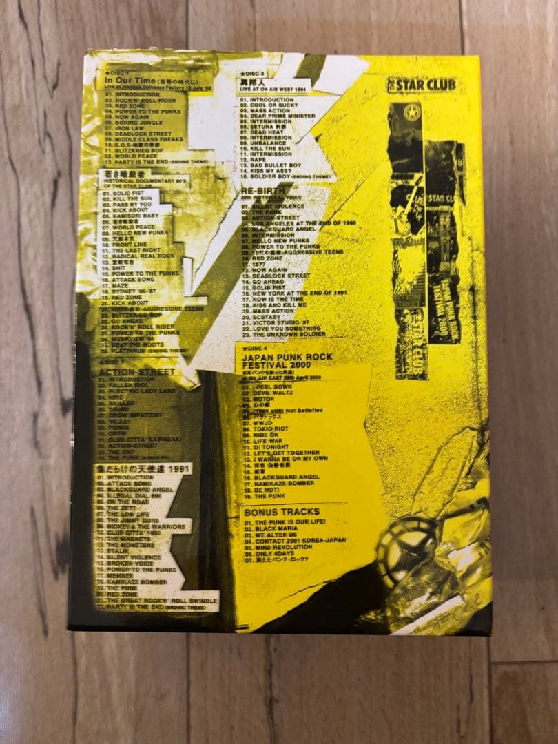 THE STAR CLUB/THE COMPLETE DVD-BOX 4DIS…