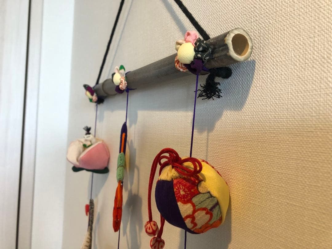 【匿名配送】端午の節句の壁掛け②　吊るし飾り　吊るし雛