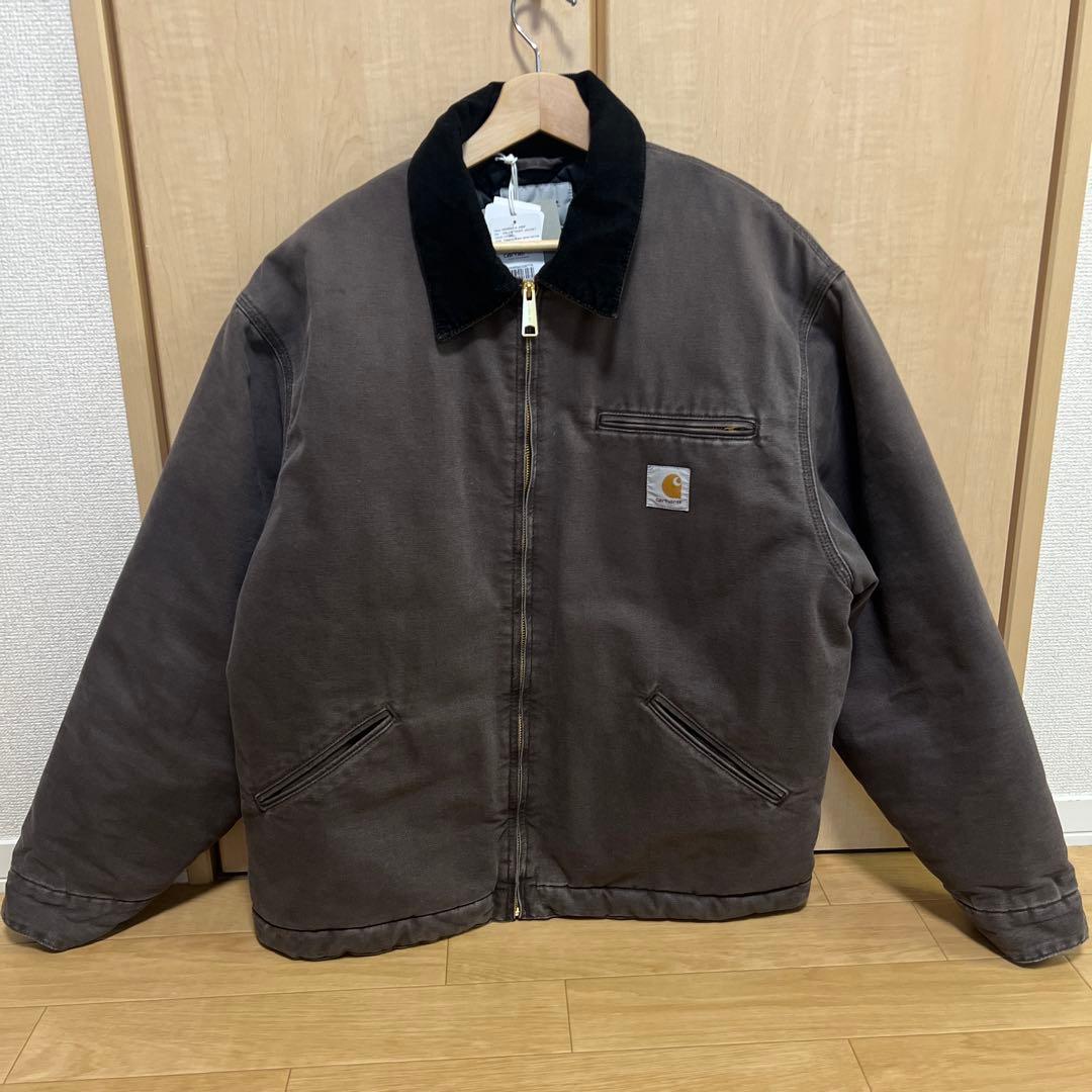 ジャケット・アウター CARHARTT WIP OG DETROIT JACKET Tobacco
