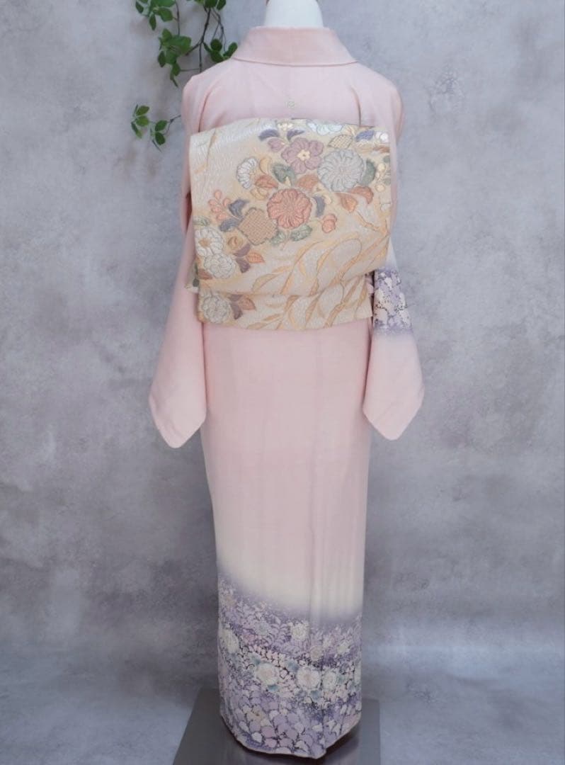 ⭐︎ まりか☆⭐︎訪問着フルセット【276▪︎】翠山工房 辻が花 正絹