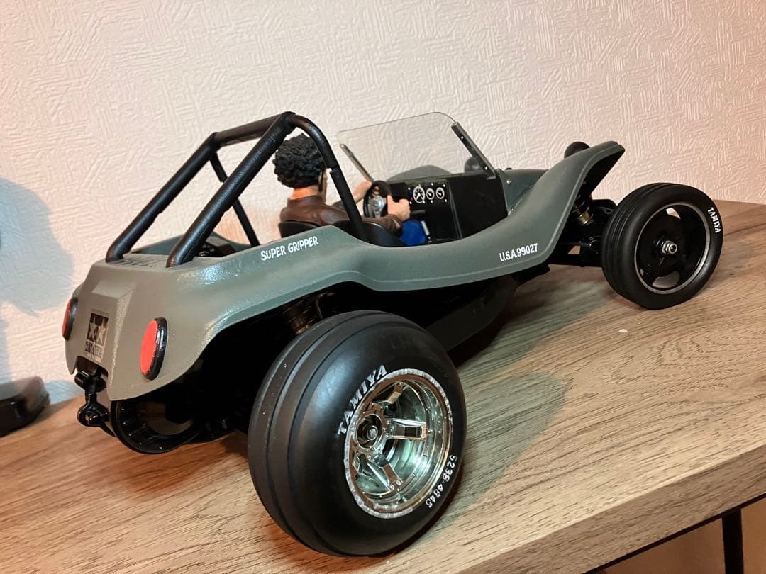 タミヤ　ＤＴ－０２USAミリタリー風サタン号　ラジコンカー