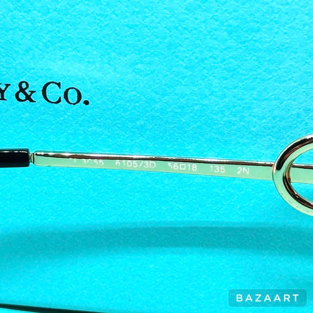 Tiffany & Co. ティファニーサングラス TF3065 ピンクゴールド