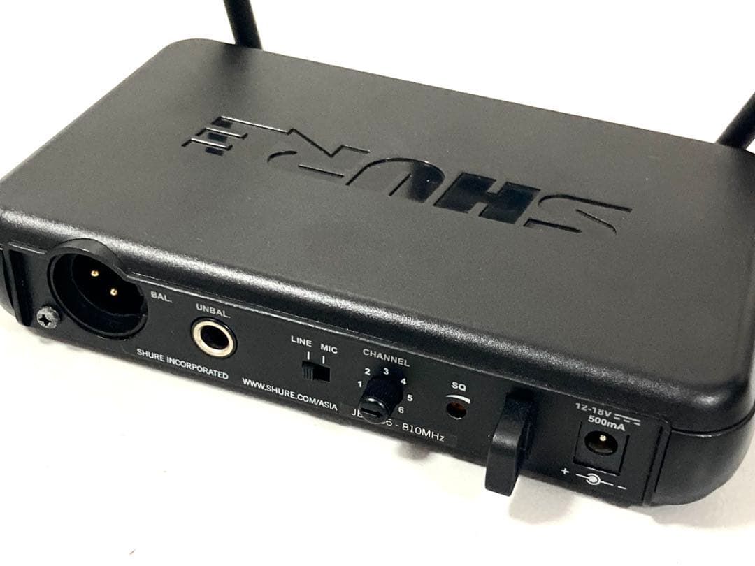 SHURE SVX4/PG58 ワイヤレスマイクセット