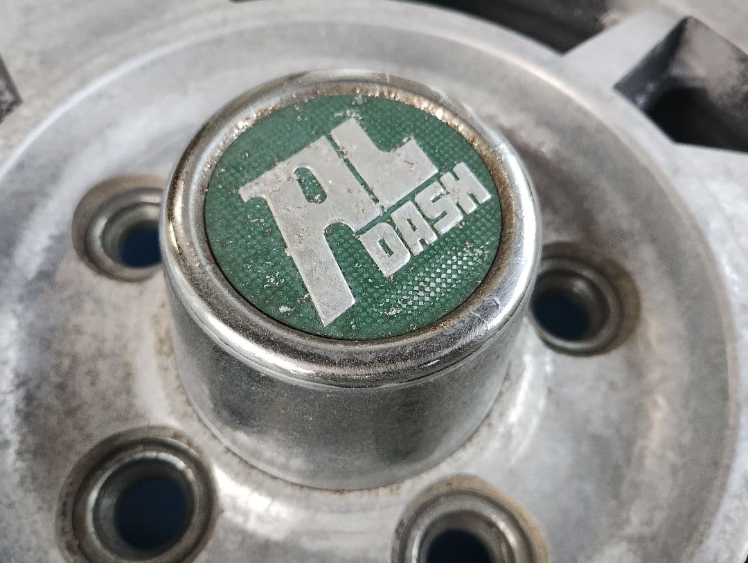 希少 5穴 114.3 14インチ RIKEN ALDASH 中古品 エンケイ