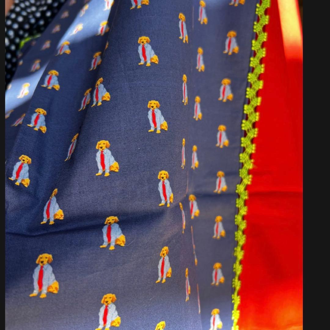 レオアトランテ　テーブルクロス　ゴールデンレトリバー