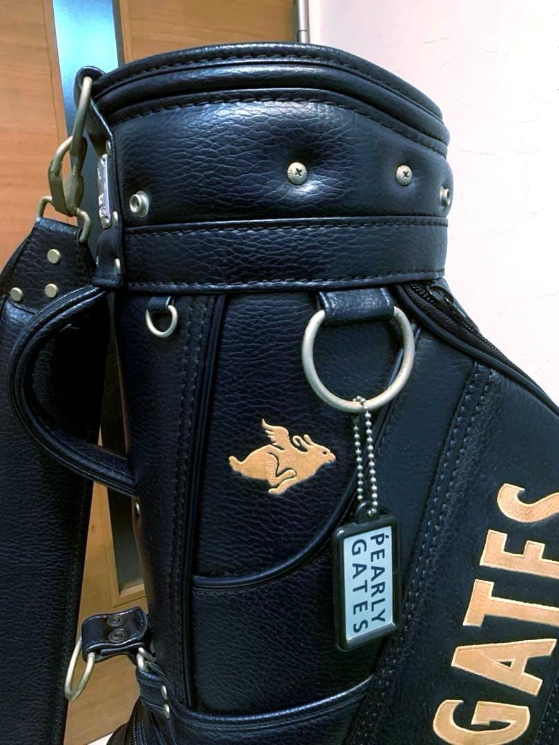 正規品　良品　パーリーゲイツ　キャディバッグ　3点式　ネイビー　ユニセックス