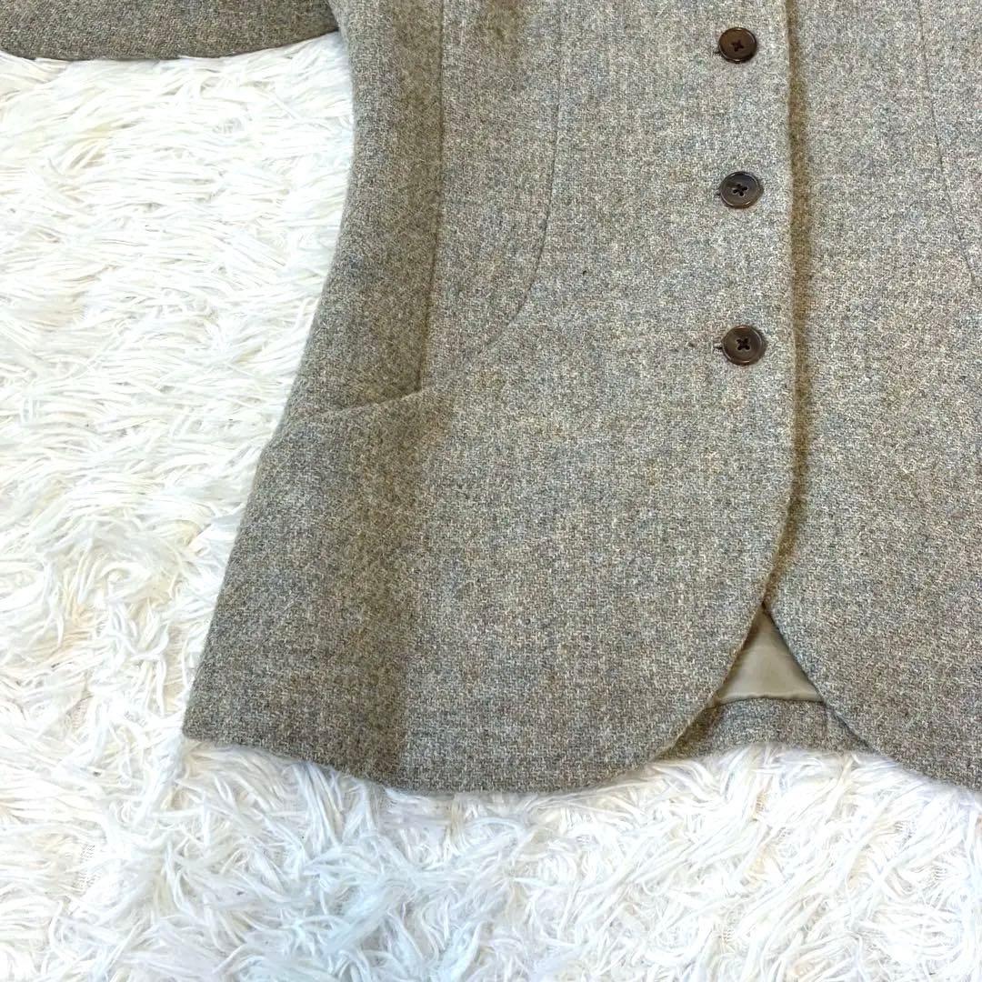MARGARET マーガレットハウエル　ハリスツィード　ツィード　ジャケット.
