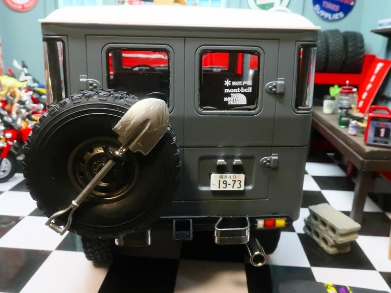 ランクル40 ランドクルーザー BJ40風 カスタム RC クローラー ラジコン