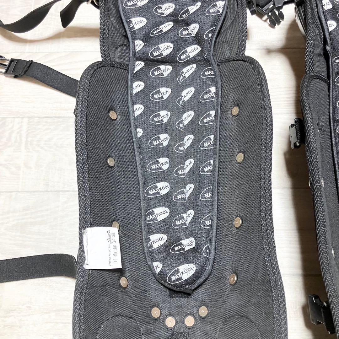 美品　2点セット　キャッチャー　防具　プロテクター　レガース　一般　大人用　軟式