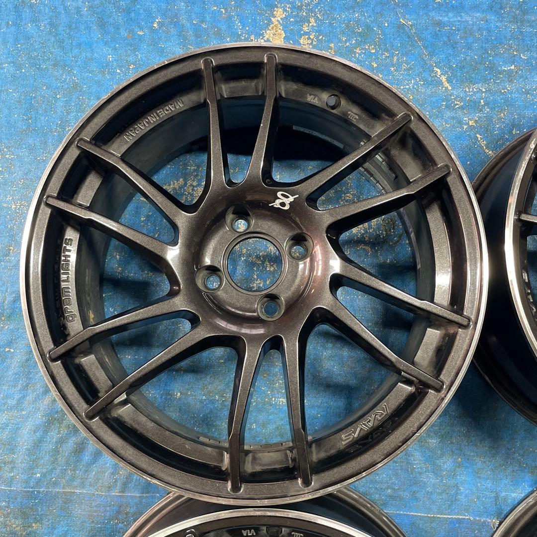 17インチ ホイールのみ　4本　RAYS レイズ　4穴