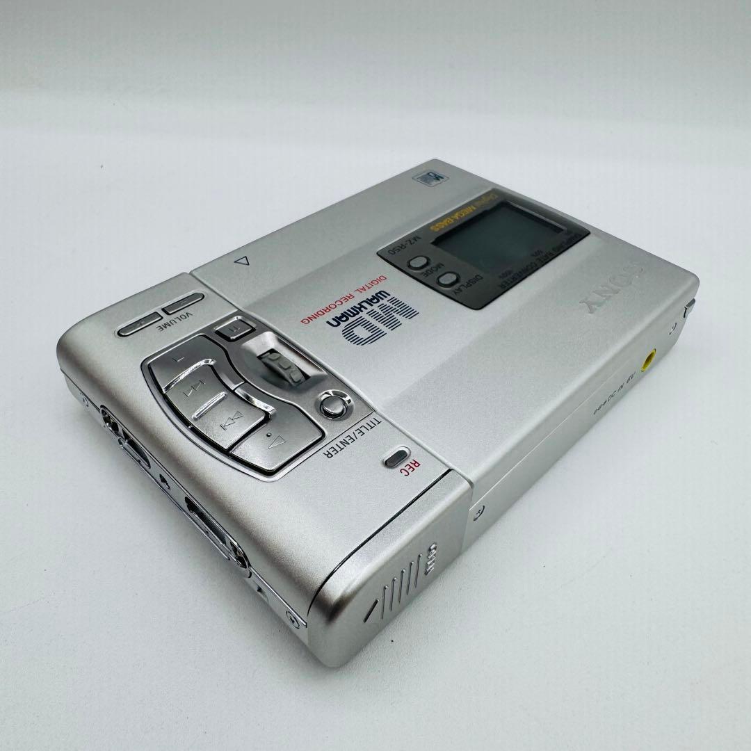 【極美品】SONY MZ-R50 ポータブルMDプレーヤー 希少