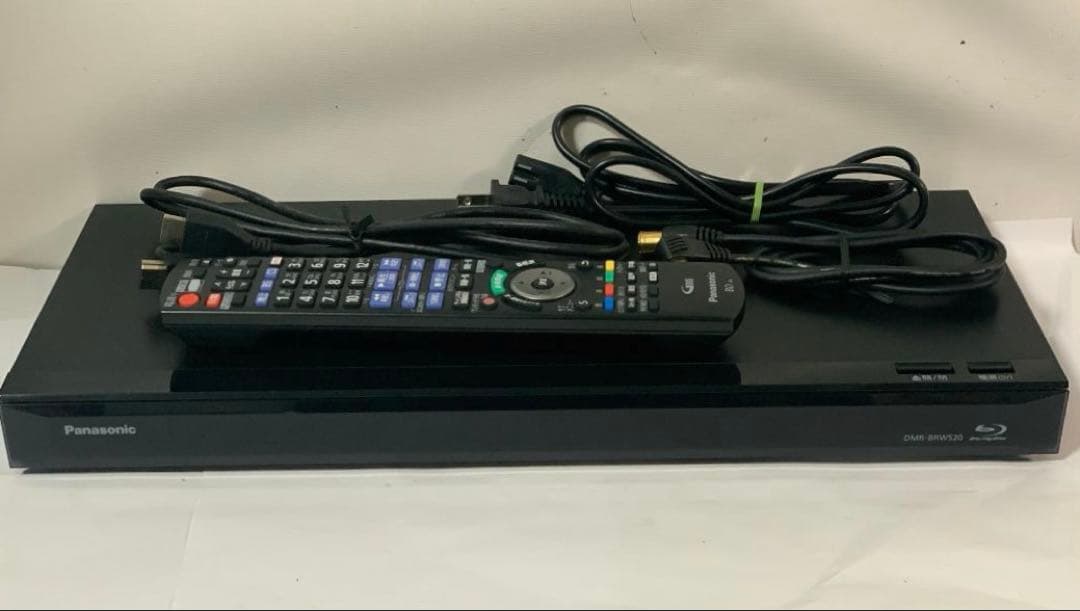 2番組同時録画　Panasonic DIGA DMR-BRW520