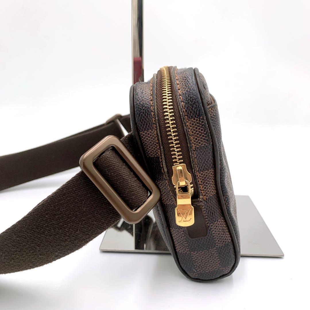【美品】LOUISVUITTON ルイヴィトン　ダミエ　バムバッグ　ブルックリン