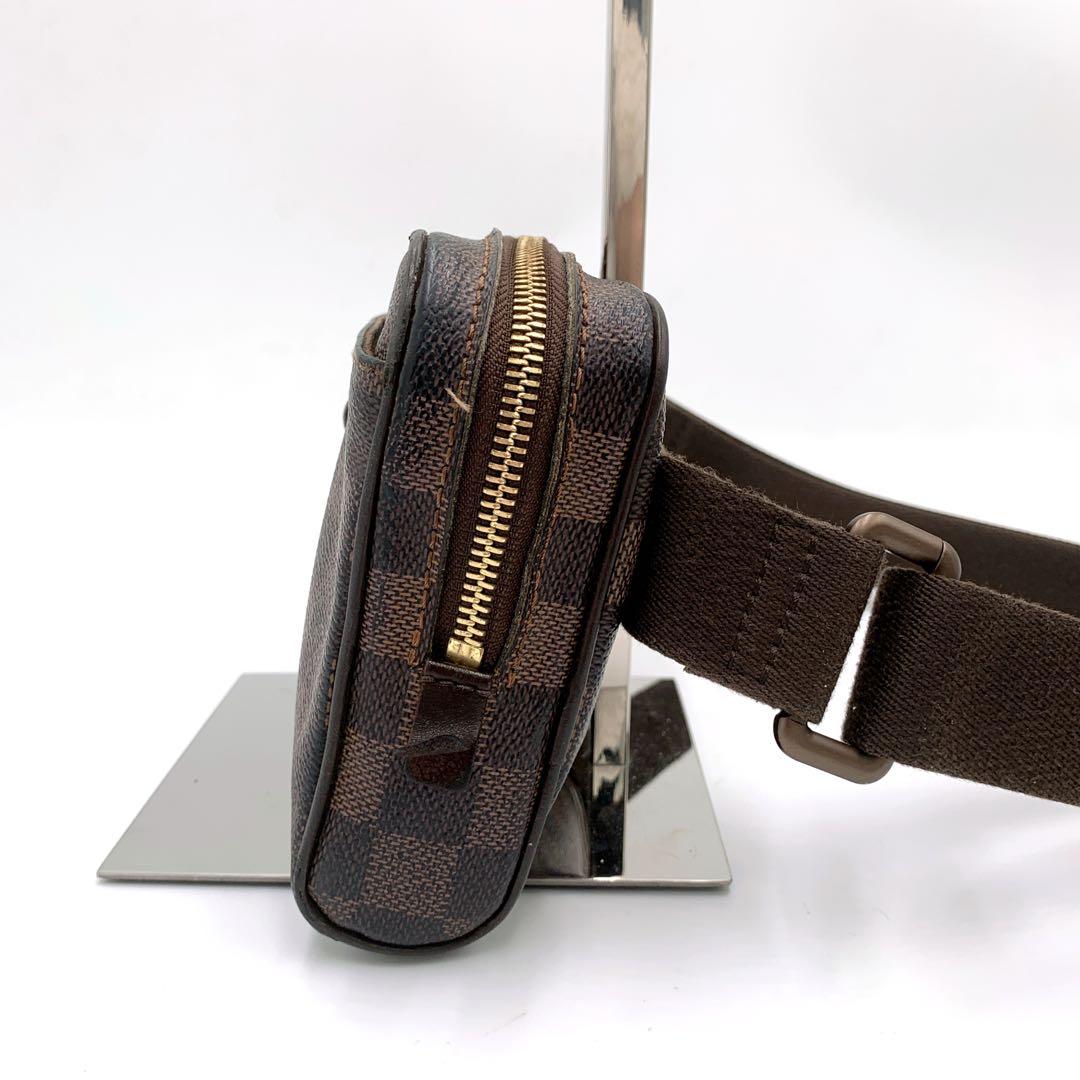 【美品】LOUISVUITTON ルイヴィトン　ダミエ　バムバッグ　ブルックリン