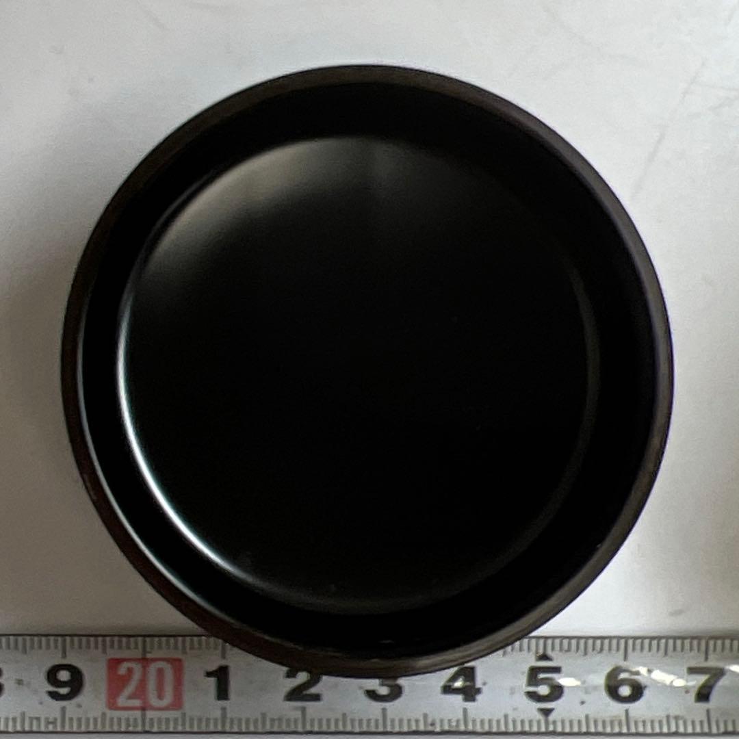 ☆茶3 中村崇悦 高台寺 蒔絵 棗 茶道具 共箱 h7cm 東キ8-0212①