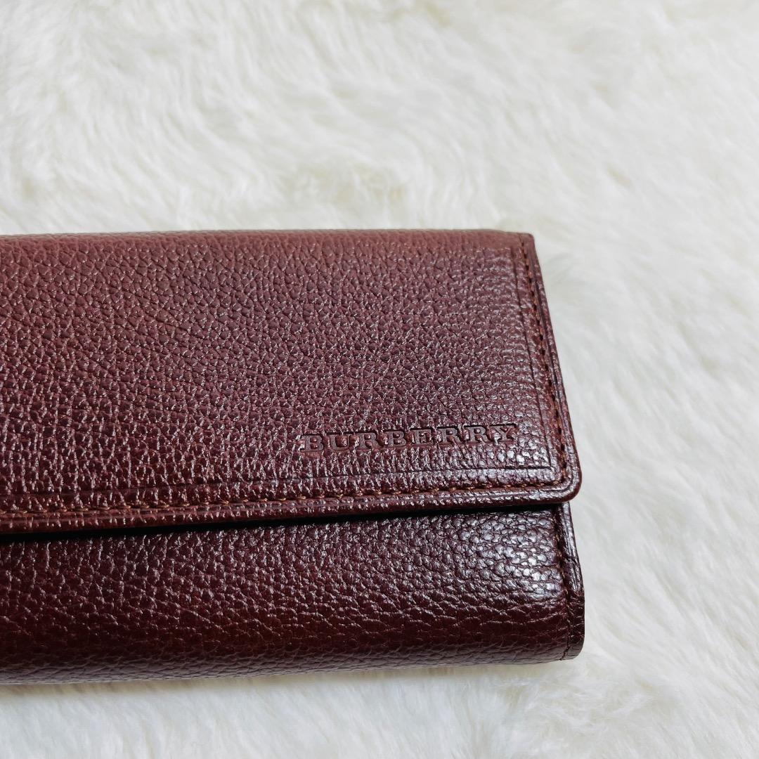 新品未使用品　希少　BURBERRY 5連キーケース　ノバチェックおしゃれシボ革