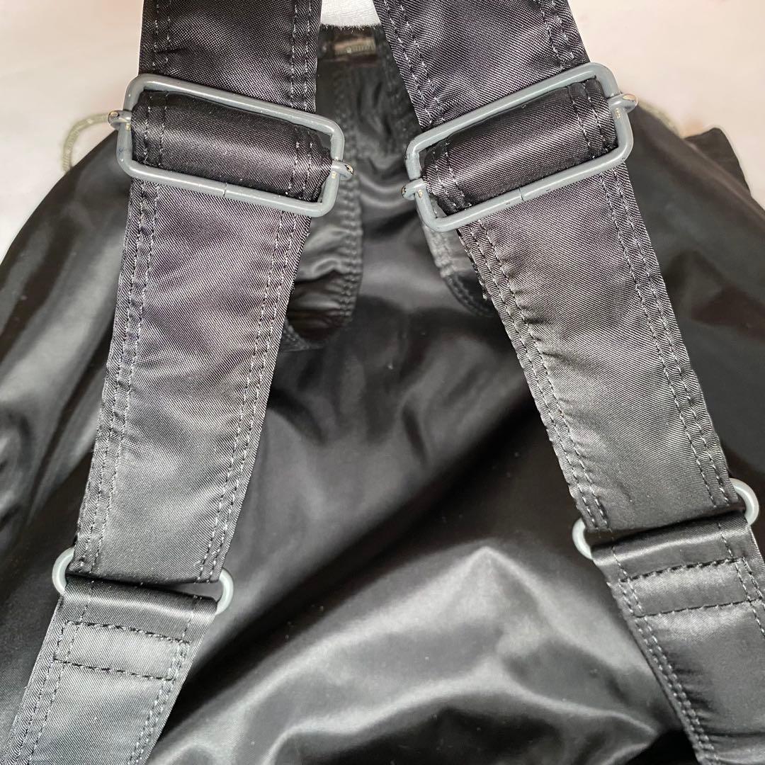 PORTER ポーター　タンカー　リュック　バックパック　ブラック　黒　巾着型