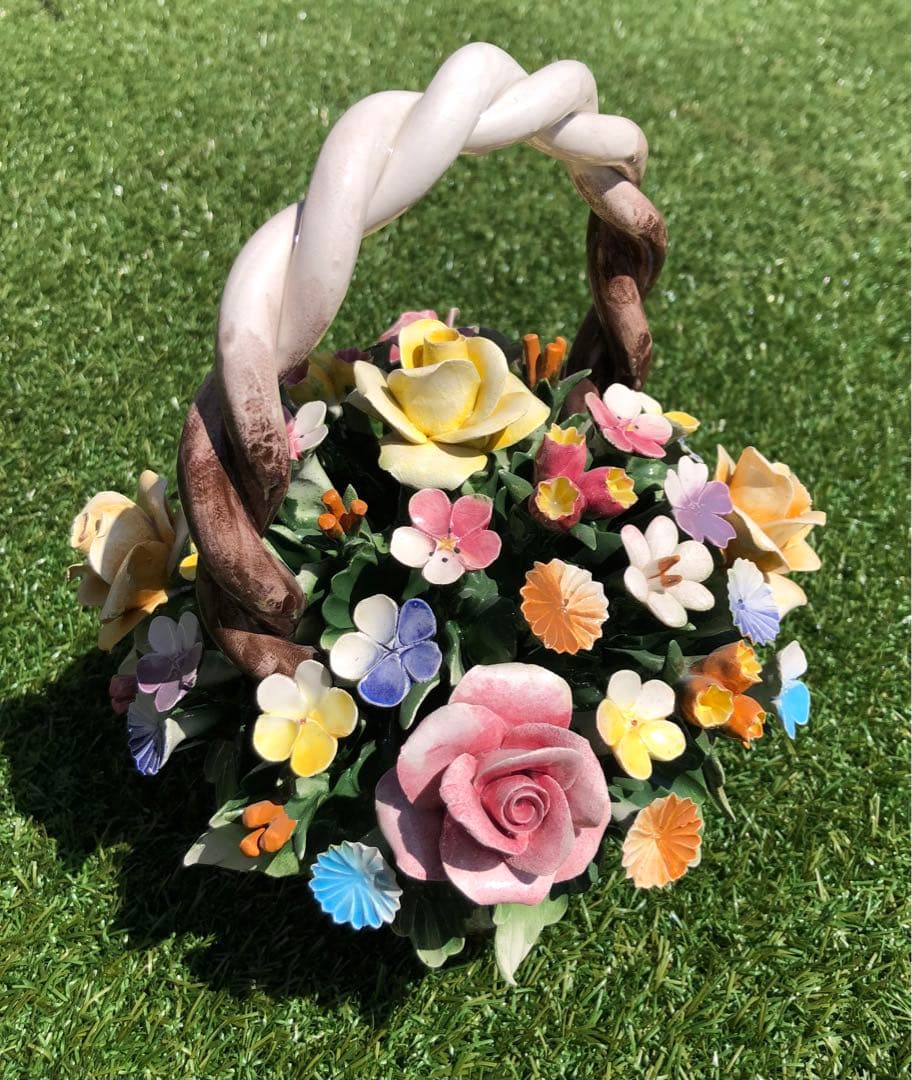 カポディモンテ 陶花　イタリア製