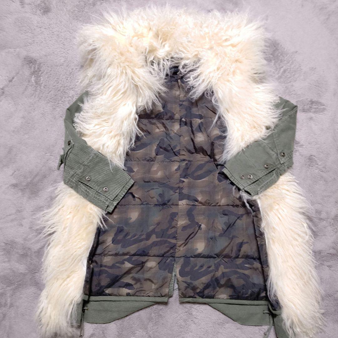 ERMANNO SCERVINO モッズコート ファー ミリタリー Y2K