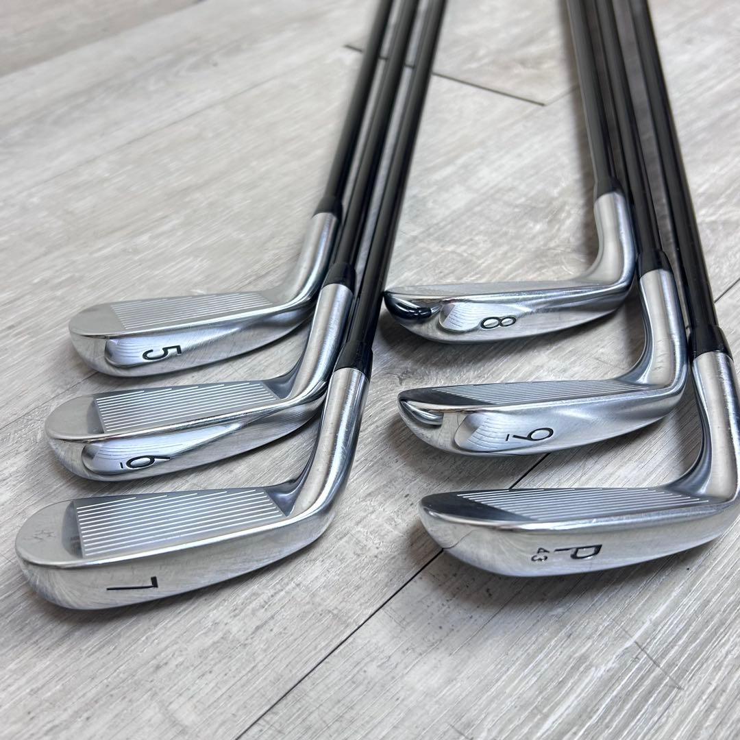 【メンズ右】タイトリスト T200 アイアンセット 5-9PW KUROKAGE