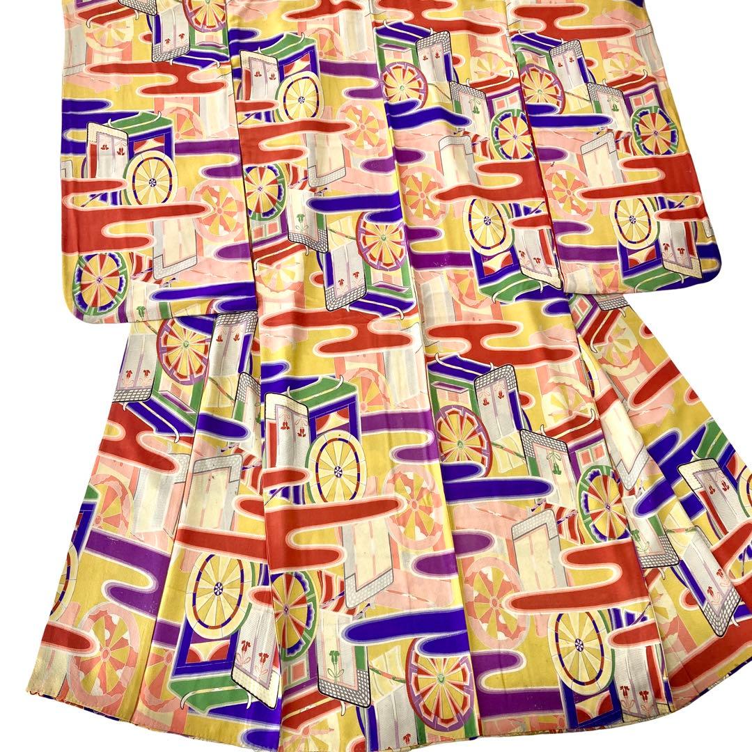 アンティーク　女の子　ジュニア　袴　着物　 NO14