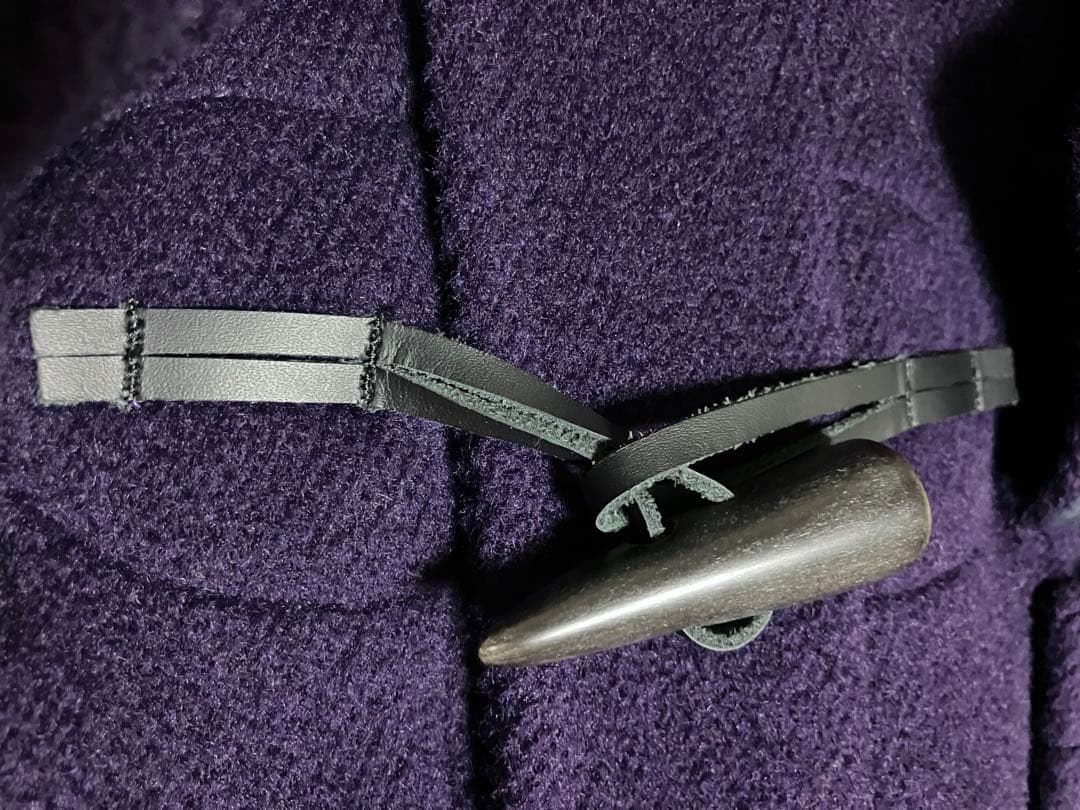 MONTGOMERYウールヘリンボーン ダッフルコート　イギリス製