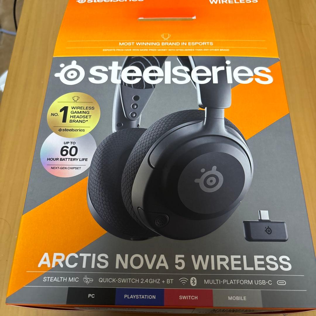 ヘッドホン SteelSeries Arctis Nova 5 Wireless