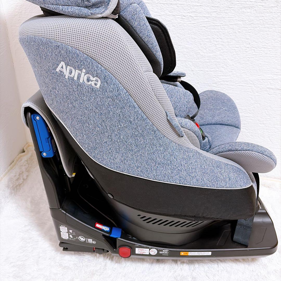 Aprica クルリラ AC ネイビー ISODIX シートベルト アップリカ