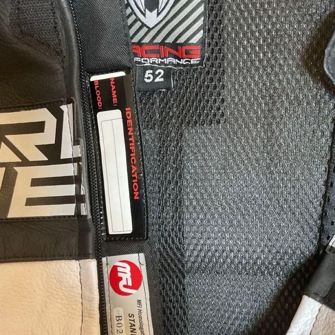 【未使用】ARLENNESS アレンネスレーシングスーツ52サイズ