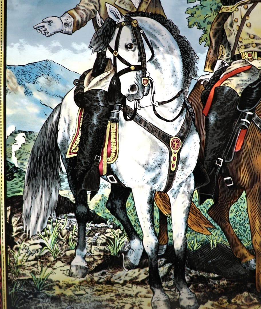 チャンセラーズヴィルの戦い ヴィンテージ ステンドグラス 最後の軍議 完璧な戦闘