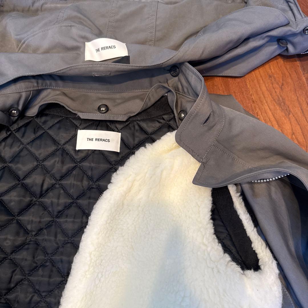 THE RERACS コート(ライナー付き)グレー系38