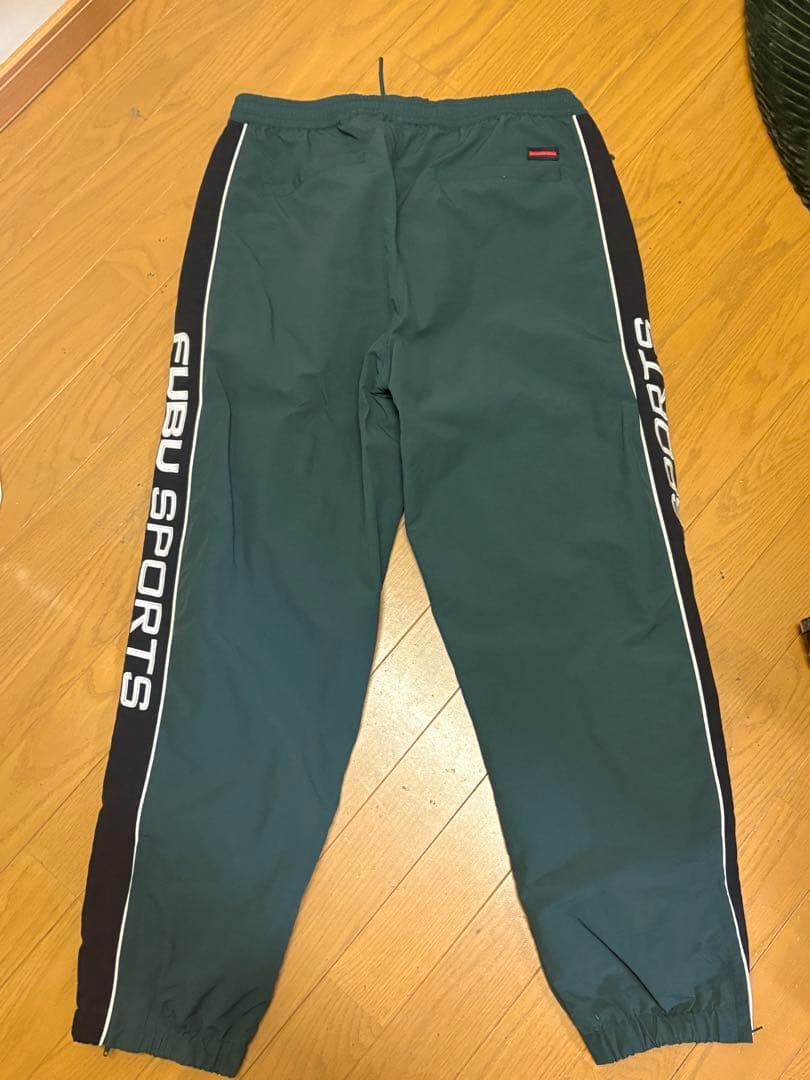 FUBU ナイロンジャケット L ダークグリーン セットアップ