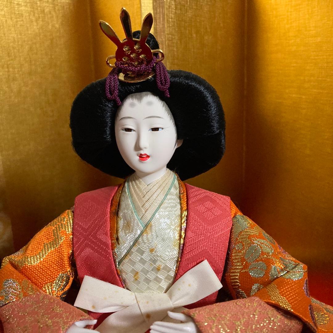秀月 雛人形 日本人形 七段飾り 桃の節句 雛祭り セットNo.②