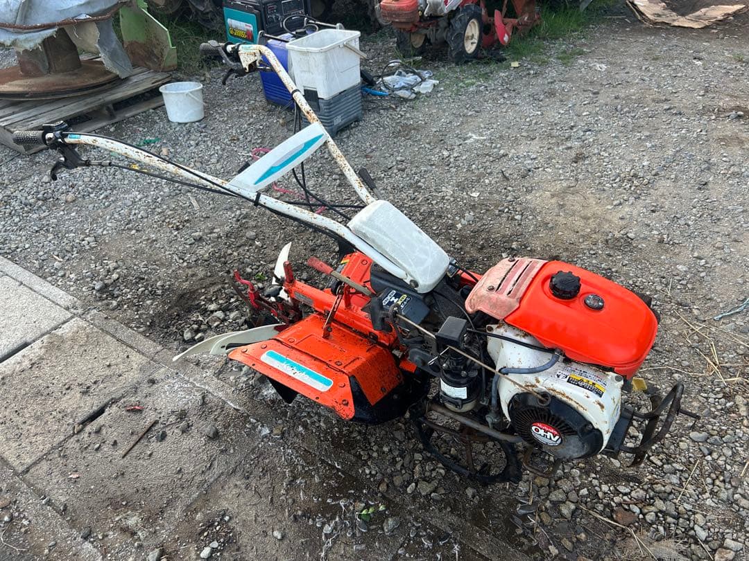 宮崎　クボタ 管理機 TS700W 培土器付 正逆転　耕運機 6.2馬力　畝立て