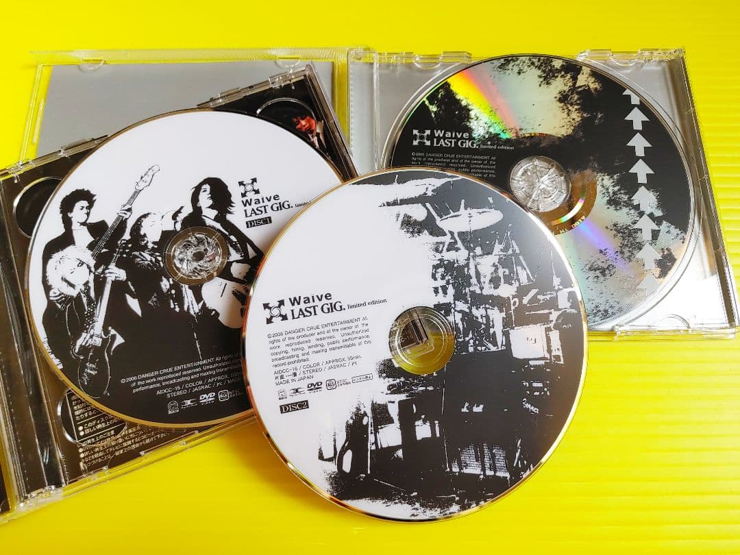 【FC限定販売】Waive『LAST GIGS limited edition』