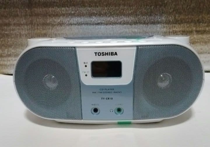 東芝CDラジオ　TY CR10 ポータブルCDプレーヤー