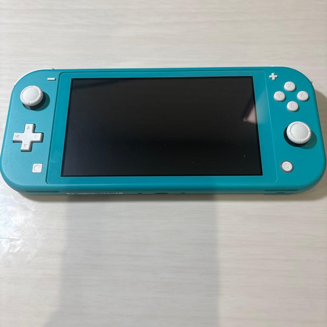 【大人気美品】Nintendo Switch Liteターコイズ(充電器付)