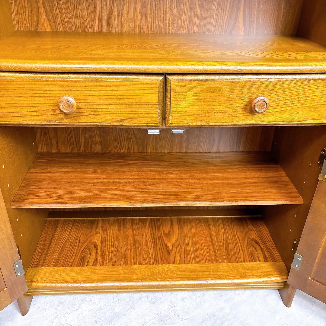 【美品】カリモク　ヴィンテージ ２D キャビネットラック