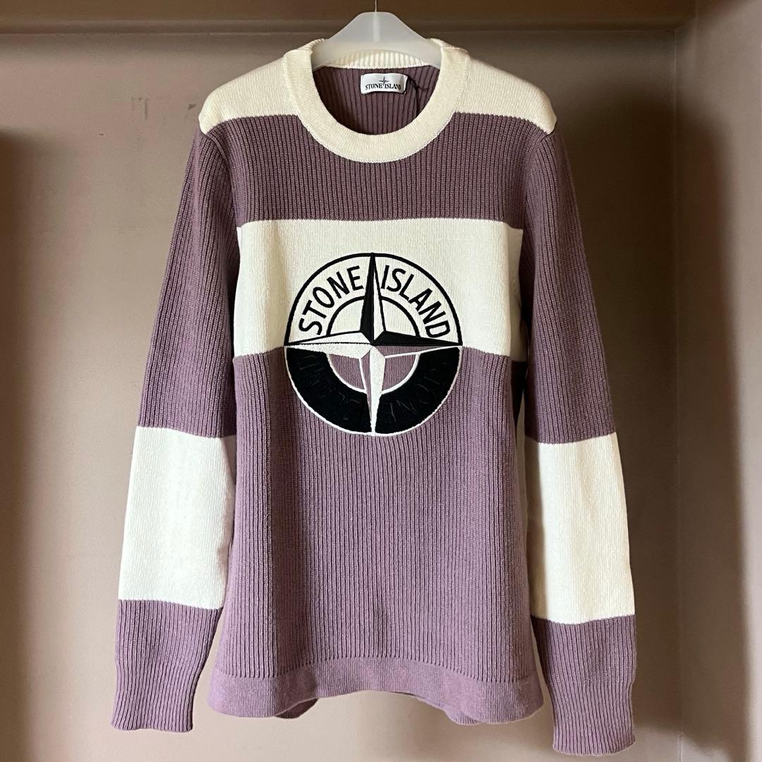 トップス STONE  BIG LOGO SWEATER