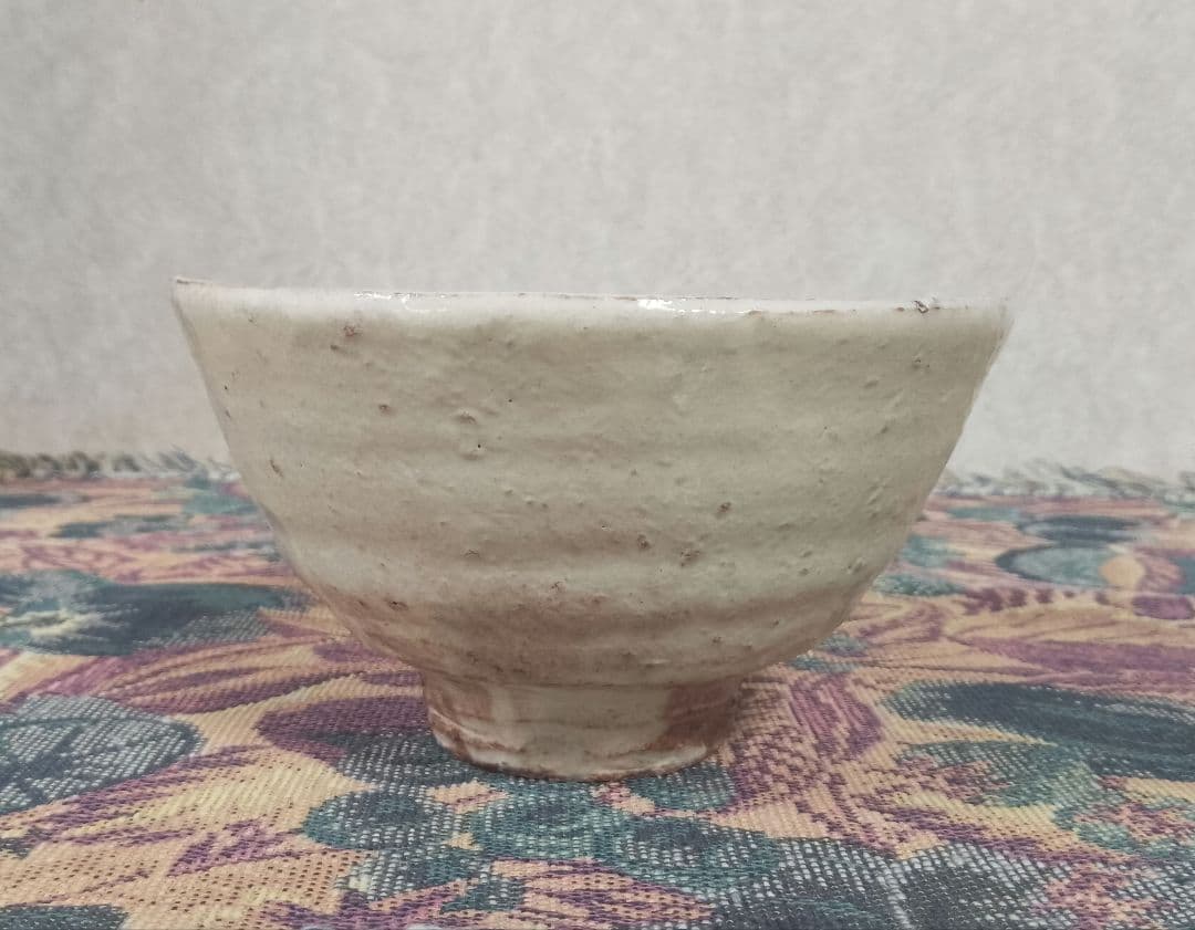 十四代 坂倉新兵衛 萩茶碗 共箱 共布 栞付き 保証品