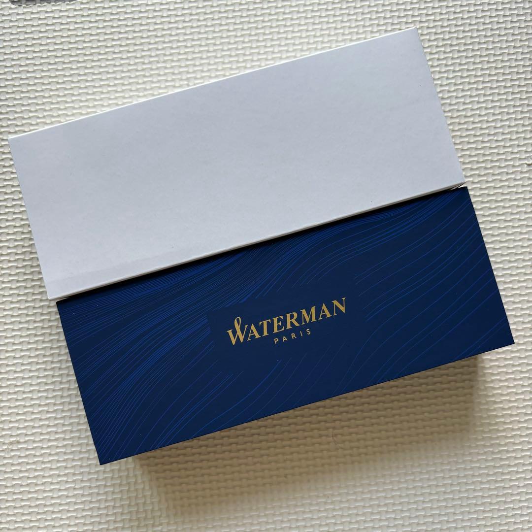 ⬜︎WATERMANウォーターマン＊ボールペン(マットブラック×シルバー)箱付き