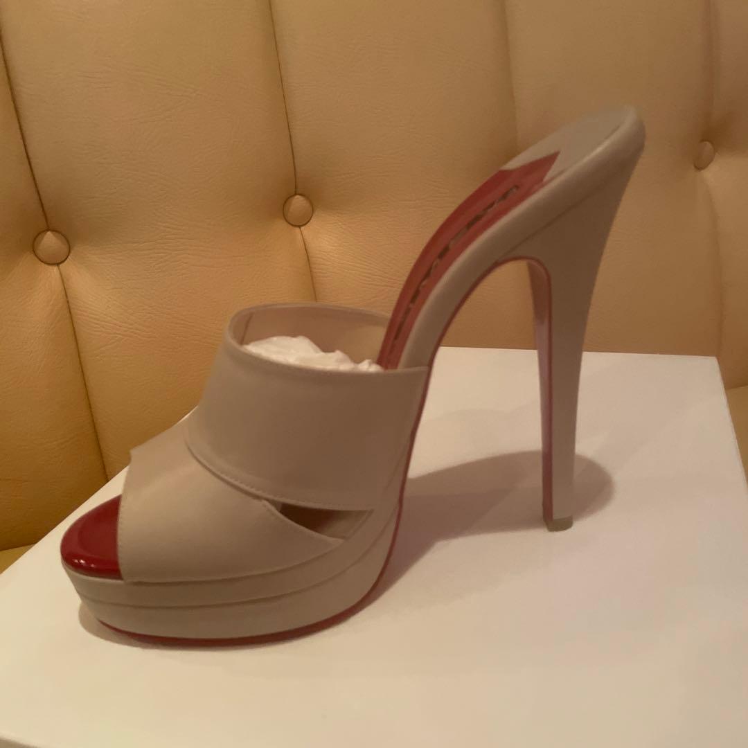 peace 【箱付き美品】COMEX ベージュ ハイヒール サンダル